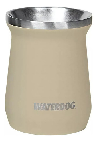 Mate Termico Waterdog Acero Inox. Zoilo 160 Color Beige