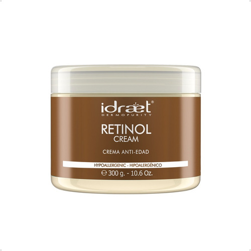 Crema Anti Edad Idraet Retinol Cream 300g Tipo De Piel Todo Tipo De Piel