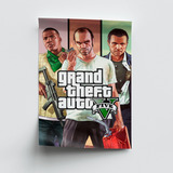 5 Posters Gta 5 33 X 48 Cm