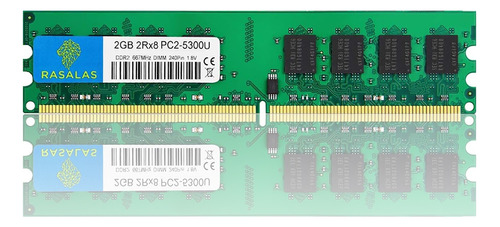 2gb Pc Computadora Memoria Ram Ddr2-667mhz Pc2-5300u Rasalas