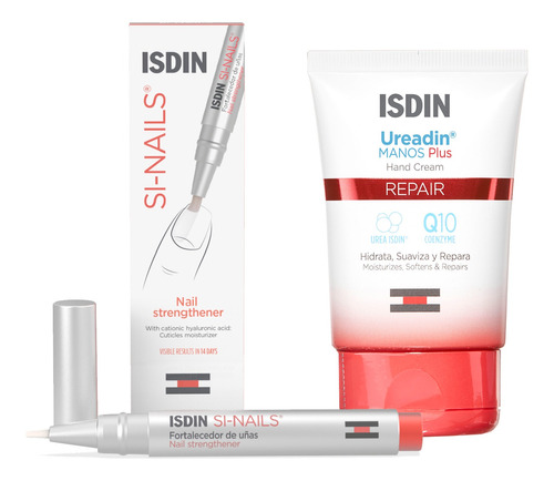 Combo Isdin Cuidado De Manos Si Nails + Ureadin Hand Cream