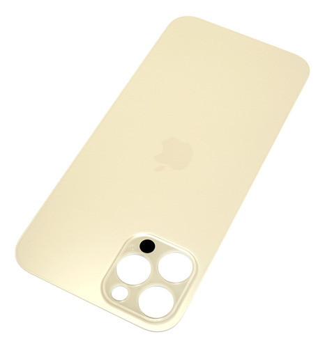 Refaccion Tapa Trasera Cristal Para iPhone 12 Pro Dorado