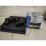 Play Station 4 Fat 500gb+12 Juegos 