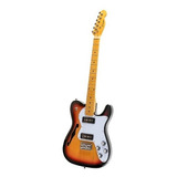 Guitarra Parquer Telecaster Thinline Semi Hueca Sunburst