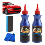 Kit De Pulido Automotriz - Limpieza Con Cera - Productos Aut