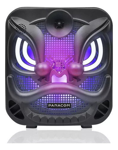 Bafle Portátil Panacom Sp 3110 Led Bluetooth Usb Mic Karaoke