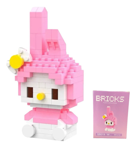 Mini Blocks Melody Bloques Armables Hello Kitty Colección 