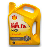Aceite 15w40 Mineral Shell Helix Hx5  Nafta Diesel Gnc