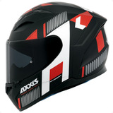 Capacete Axxis Segment Selector A5 Fosco Vermelho Cinza