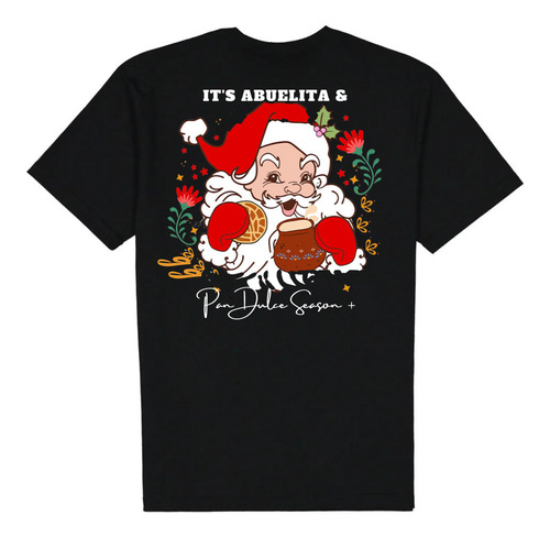 Camiseta Navidad- Playera Feliz Navidad- Conchas- Pan Dulce