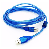 Cable Seisa Lcs-15d Con Entrada Usb-a Salida Usb-b