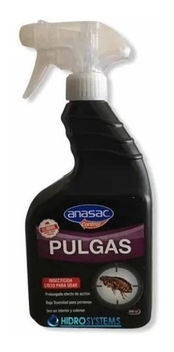 Insecticida Pulgas Lpu 500cc Anasac Listo Para Usar