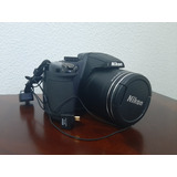 Cámara Coolpix P520 Con Adaptador Inalámbrico Nikon Wu-1a