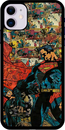 Funda Celular Superheroes Batman Vs Superman Comic