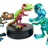 Dinosaurio Trex Juguete Colección Impresión 3d Pack 3 Piezas