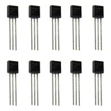 10 Sensor Temperatura Analogico Lm35 Original To92 P/arduino