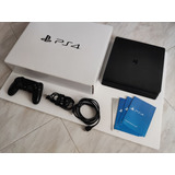 Ps4 Sony Playstation 4 Slim 1tb + 1 Control + 1 Juego Fisico