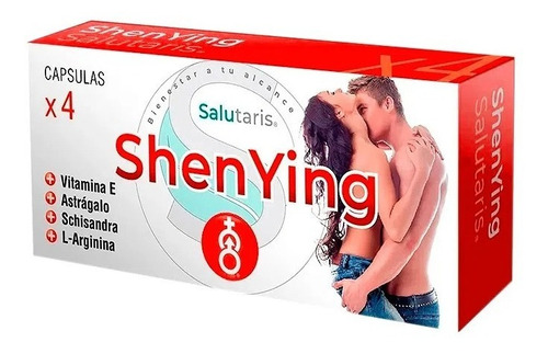 Suplemento Dietario Shenying Ultra Libido Testo X 4 Caps