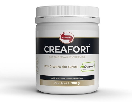 Creafort Creatina 100% Alta Pureza 300g - Vitafor Original