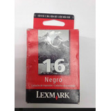 Paq 2 Pzas Cartucho Original Lexmark 16