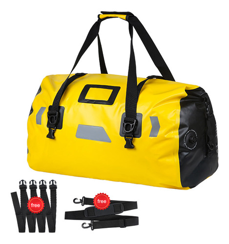 Bolsa De Motocicleta De Gran Capacidad Paquete Equipaje 46l