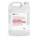 Limpiador Desinfectante Aromatizante Pisos Klean 5 Lit Rosa