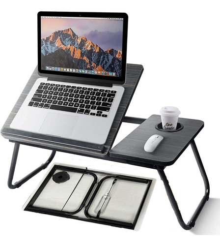 Mesa Plegable Para Laptop Portátil Cama Soporte Escritorio