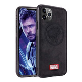 Pro Caso Marvel Avengers iPhone 11 Thor Negro
