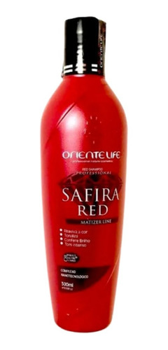 Shampoo Matizante Safira Red Oriente Life 300ml 