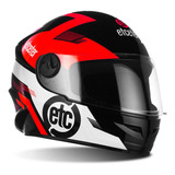 Capacete Para Moto Pro Tork Liberty Four Kids  Fechado  Vermelho Tamanho 54 