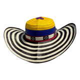 Sombrero 23 Fibras Exclusivo Colombiano Copa Tricolor