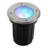 Lampara Sumergible Empotrado Satinado 3w Rgb H-520/3w/rgb