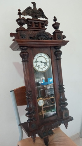 Reloj Antigüo Alemán De Pared Oportunidad 