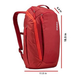 Mochila Thule Enroute 23 L Laptop Proteccion Roja Color Rojo Diseño De La Tela Nailon Mini Ripstop 330d, Poliéster 600d