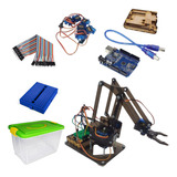 Brazo Robotico Mearm Kit Control Pc + Arduino Edicion Negro