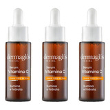 Combo X3 Dermaglos Serum Facial Vitamina C 25 Ml