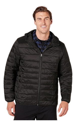 Bobojaco Masculino Jaqueta Corta Vento Impermeável Puffer