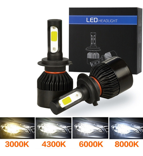 Faro Del Coche Auto Led H4 H1 H7 H8 H9 H11 9005 Hb3 9006 Hb4