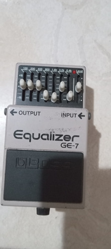 Pedal Boss Equalizer Ge-7