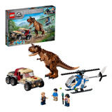 Persecución De Dinosaurios Carnotaurus De Lego Jurassic Worl