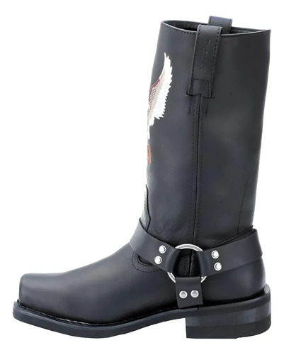 Bota Harley-davison Scout Moto Clásica Piel Genuina Original | Meses sin interés