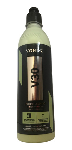 V30 Composto Polidor Lustro Lustrador Vonix-- 500ml