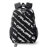 Mochila Wanderlust Team Code 4 Negra Unisex Portanetbook