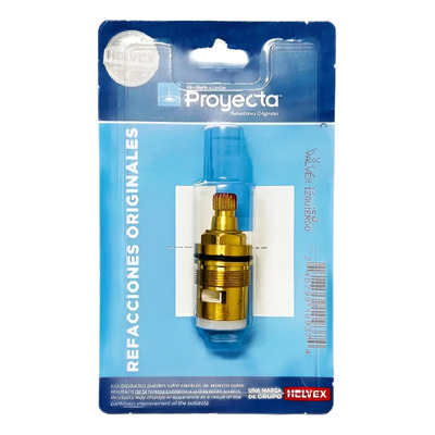 Cartucho/vastago Para Regadera Proyecta Helvex Acabado Brillante Izquierdo Color Dorado Oscuro