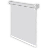 Persiana Cortina Blackout Rolo 100x160 Branco Tecido Blecaut