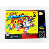 Jogo Fita Snes Super Nintendo Super Bomberman Colec Repro