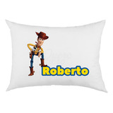 Fronha Travesseiro Infantil Personalizada Toy Story Woddy T3