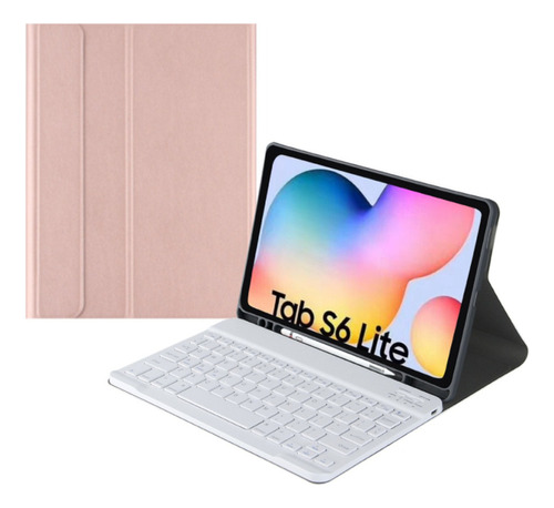 Teclado Com Capa Para Galaxy Tab S6 Lite 10.4 P610/p615. Hao