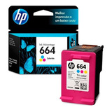 Cartucho Hp 664 Color 