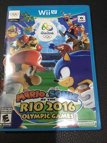 Videojuego Mario&sonic Río 2016 Juegos Olímpicos Para Wiiü